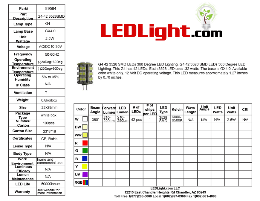 G4/GY6.35 42 3528 SMD LEDs 360 Degree LED Lighting 12V GX4 ... logic diagram gates 