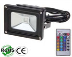 LED Floodlight RGB 10 Watt AC85-265V USA Plug