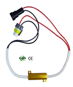 LED Load Equalizer Inline LED Headlight Fog H10 9005 9006