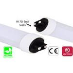 T8 T12 LED Tube 40 Watt  8 Foot 90-277VAC Frosted Lens R17D Power Both Ends