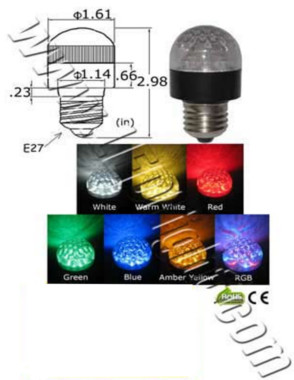 1.3 Watt LED Light Bulb