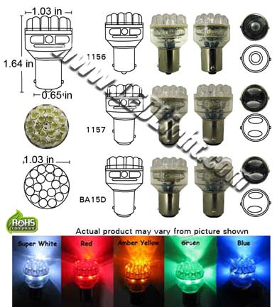S25 24 LED Light 12 VDC product 53645