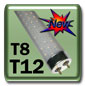 T12 T8 LED Tube Light 4 Foot 15 Watt