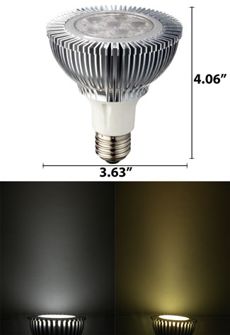 Image of Par 30 LED Light Bulb 10W