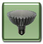 PAR30 Seven 1 Watt Wide Angle LED Light