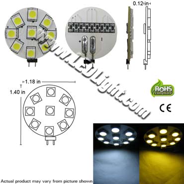 G4 JC GY6.35 9 SMD Low Voltage 12 Volt DC Dimmable product 87962