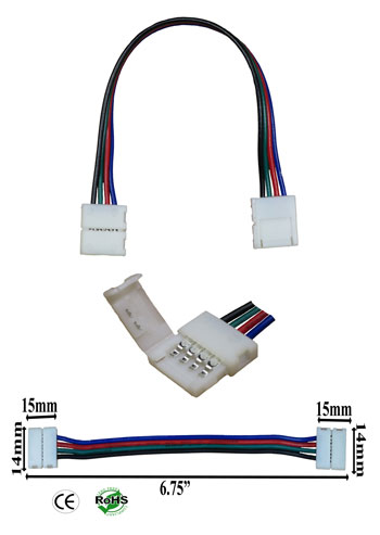 Interlink-able 10mm 4 Conductor To 10mm 4 Conductor