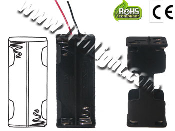 AA Battery Holder 2x2 with Wires