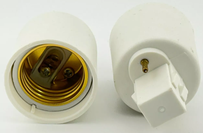 GX23 2 Pin to E27 Converter