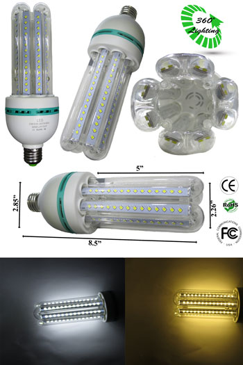 Bulb LED 23 Watt CFL Style E27 85-265 VAC