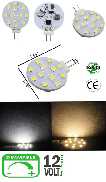 LED bulb G4 6 LED 10-30V