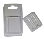 Smaller Blister 59mm-106mm with Inner Tray T5, T10, BA9S Bulbs