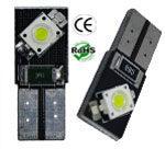 T10 Wedge CAN Bus  2 LED 7060 SMD 12 Volt DC