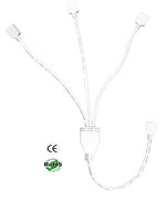 Harness, 4 Way, RGB Color, White