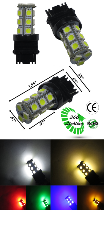 T25 3156 18 SMD LED Tower 12 VDC