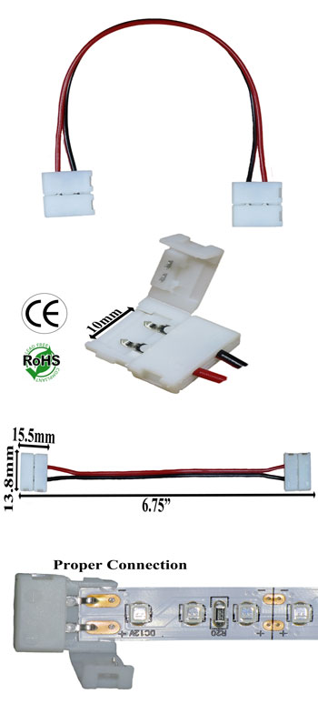 Interlink-able 10mm 2 Conductor To 10mm 2 Conductor