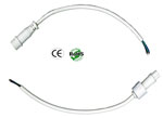 Harness, Waterproof, 4 Pins (RGB) male & female set White