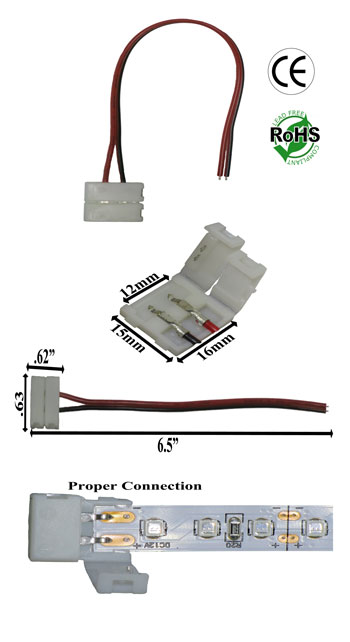 Interlink-able 12 mm 2 Conductor To Wires
