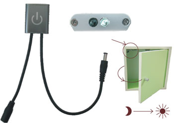 Infrared Sensor Switch 12-24VDC 5mm Connector product 21945