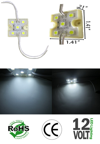 LED Module 5 SMD 5050 12 VDC 1.2 Watt IP65