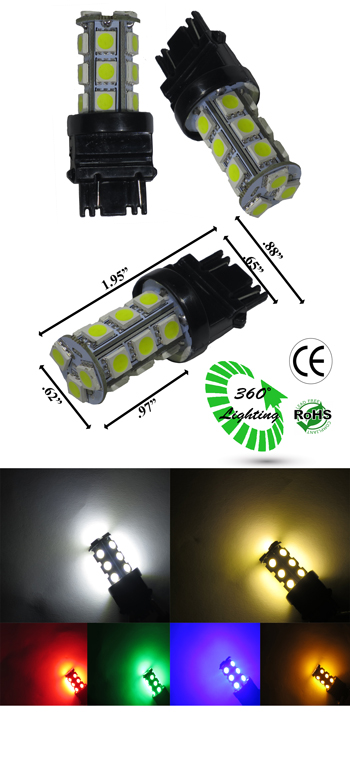 T25 3157 18 SMD LED Tower 12VDC