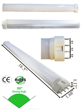 image of a 18 watt 2g11 led light bulb