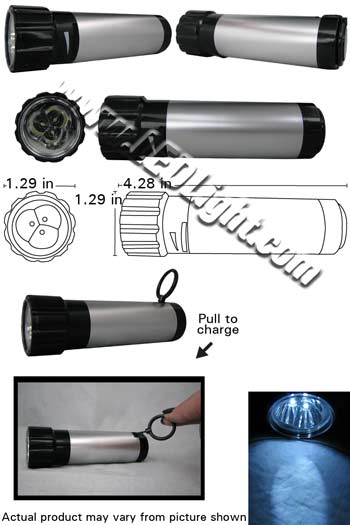 Dynamo String LED Flashlight