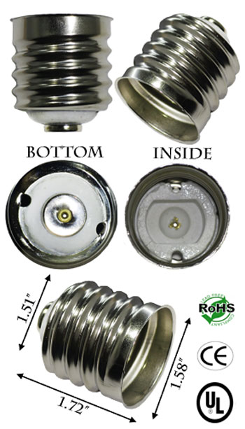 E39 Mogul Solder Base