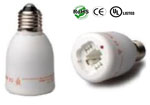 E26/E27 male to G24 4 Pin and G24 2 Pin Female Converter