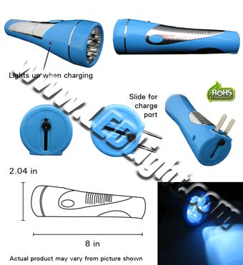 LED Flashlight 6 Super Bright LEDs