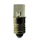 E5 Midget Screw LED Flat Top 6 To 12 Volt DC Dim-able T1 3/4