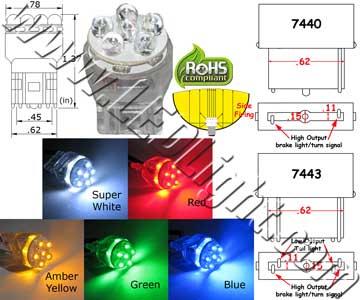 T20 Wedge 12 LED Light 