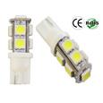 194 LED Bulb T10 Wedge Base 9 SMD 12V DC T3 1/4