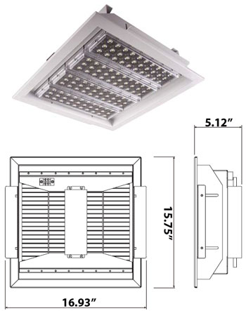 Image of a LED Fixture 120 Watt