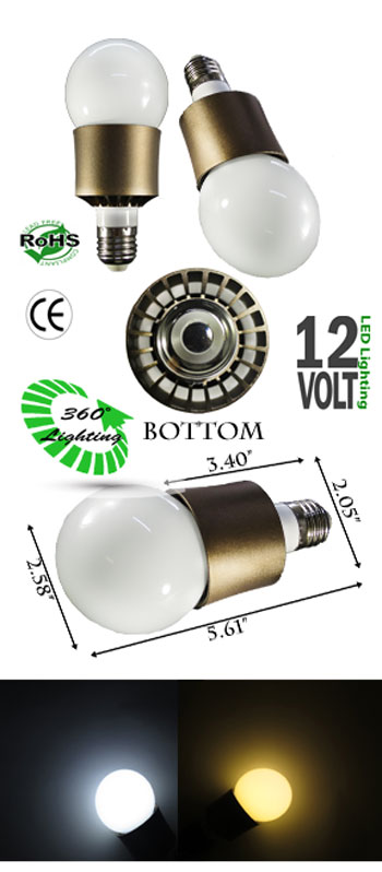 image of a 12 watt led bulb 12 volt