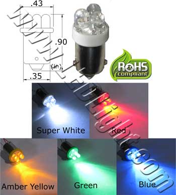 12814 Bulb 3 LED product 32455