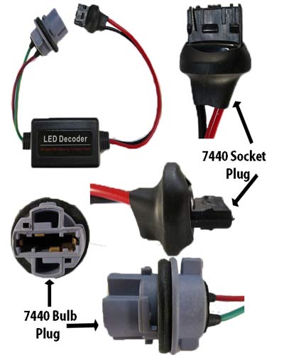 7440 Load Equalizer LED Inline Decoder Canceler