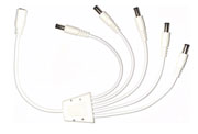 5-Way LED Light Harness Cable 12VDC White