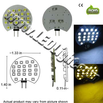 G4 GY6.25 JC 21 SMD 3528 LED Light Bulb 12V DC GX4.0 Base product 34567