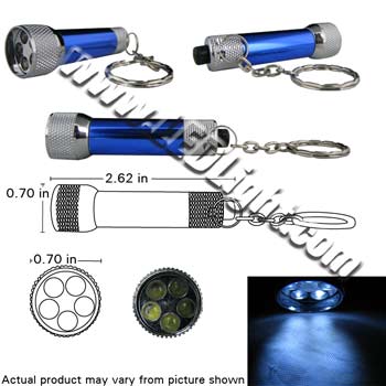 5 LED Light Keychain Flashlight