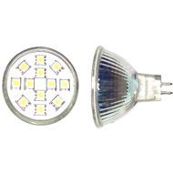 MR16 GX5.3 12 SMD 5050 12 Volt AC-DC