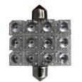 Festoon 1-3/4-Inches 42 mm 12 Super Flux 12 Volt DC