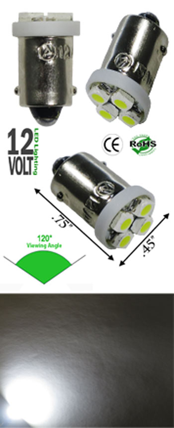 1155 LED BA9S Bulb product code 42362