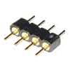 Connector 4 Conductor Black Flexible LED Light 