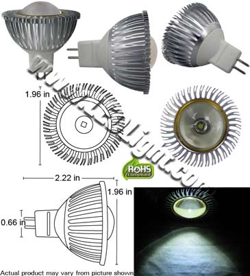 3W MR16 Bulb