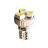 Miniature Wedge T5 3 3528SMD LED Bulb 12 VDC T1-3/4
