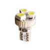 Miniature Wedge T5 3 3528SMD LED Bulb 12 VDC T1-3/4