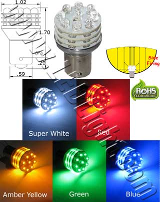 S25 36 LED Light 12 VDC