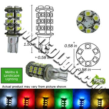 T15 Wedge 36 Ultra Bright SMD LED Light 12VDC