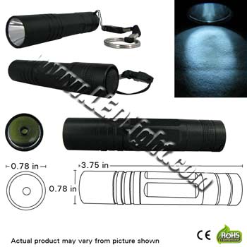 1 Watt LED Light Keychain Flashlight